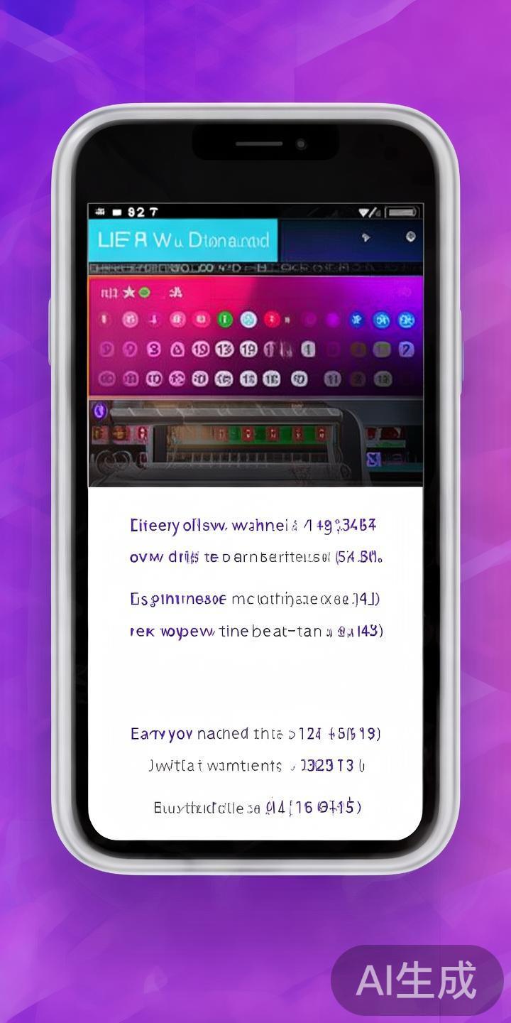 实时开奖与结果通知：用户可以在第一时间了解到即时开